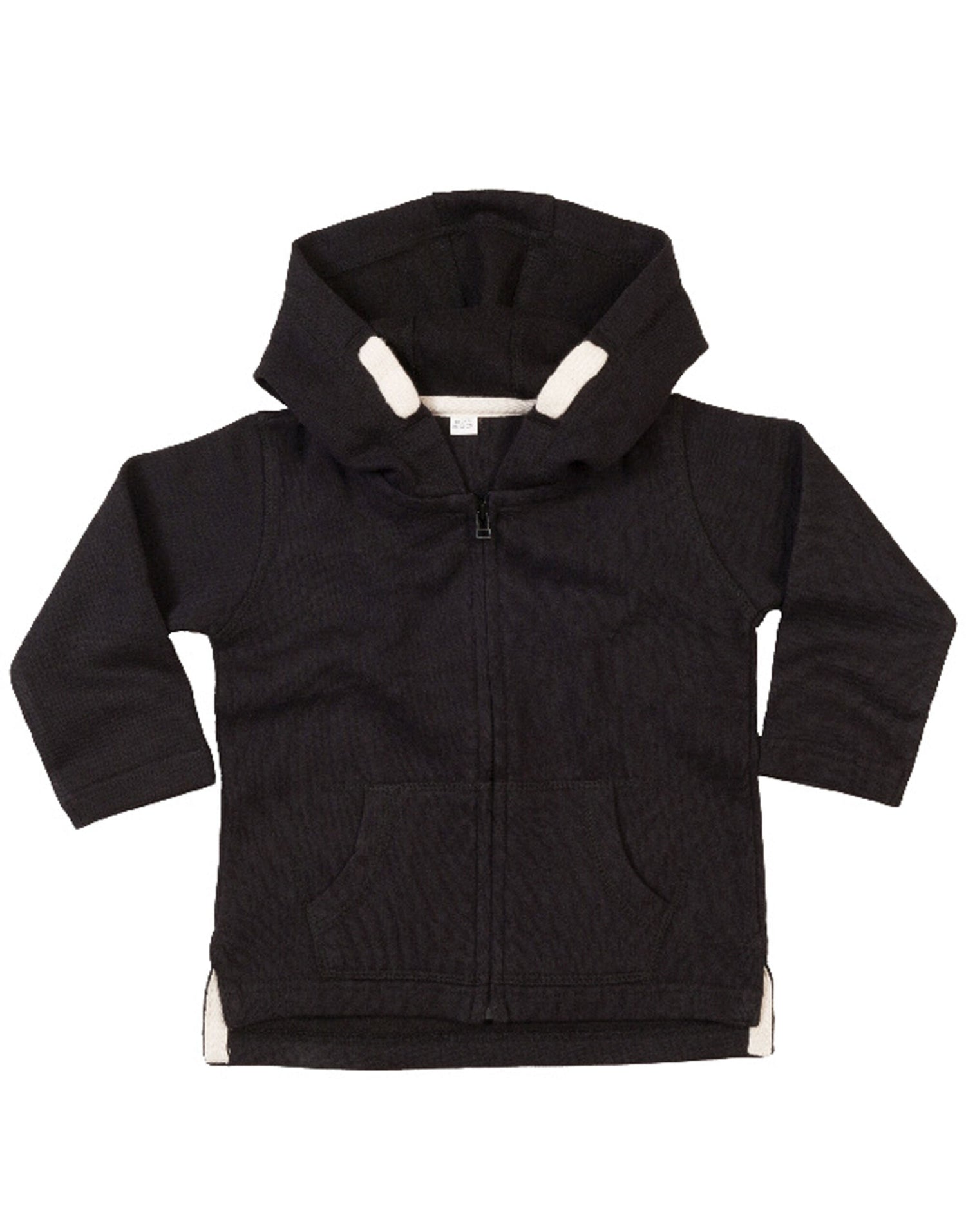 Babybugz Baby Hoodie bz32 - Black - Customisable Hoodies