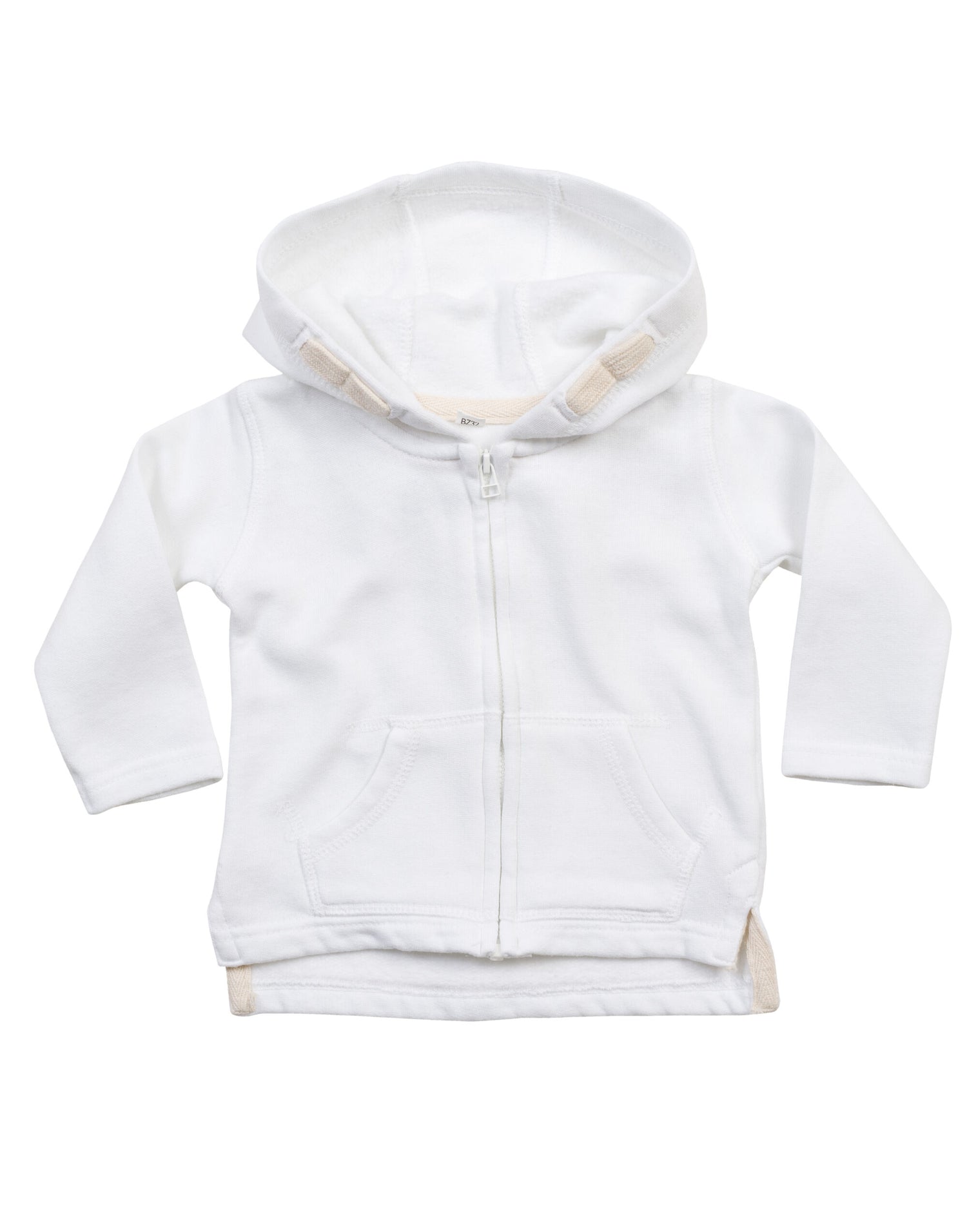 Babybugz Baby Hoodie bz32 - White - Customisable Hoodies