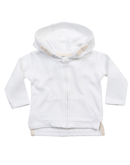 Babybugz Baby Hoodie bz32 - White - Customisable Hoodies
