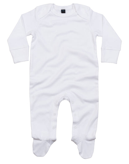 Babybugz Organic Sleepsuit with Mitts bz35 - - Customisable Babywear