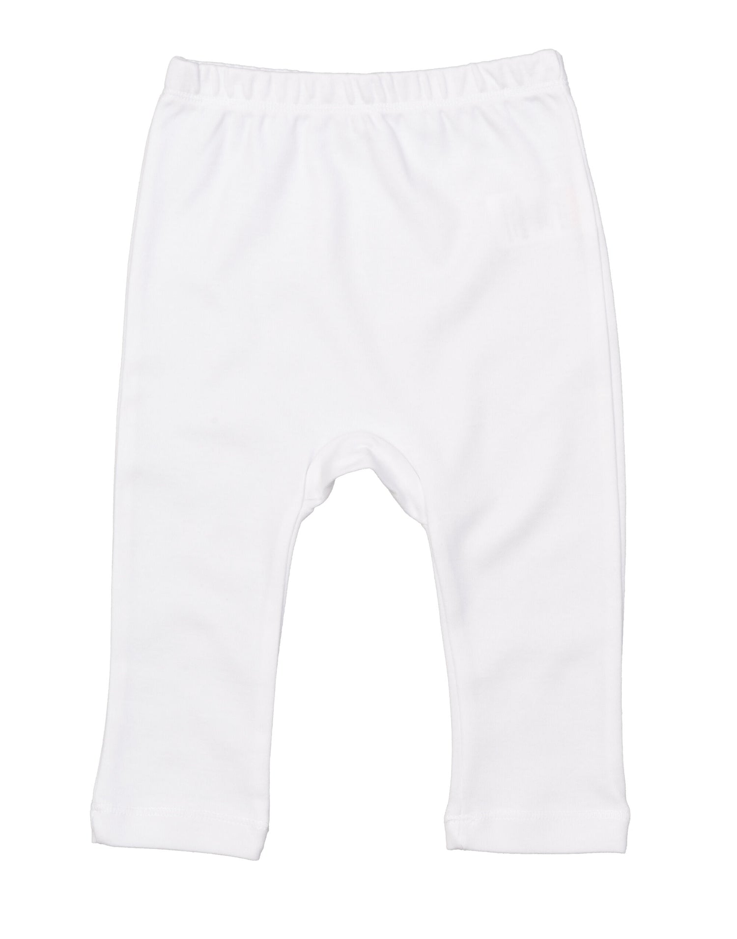 Babybugz Baby Plain Leggings bz49 - White - Customisable Babywear