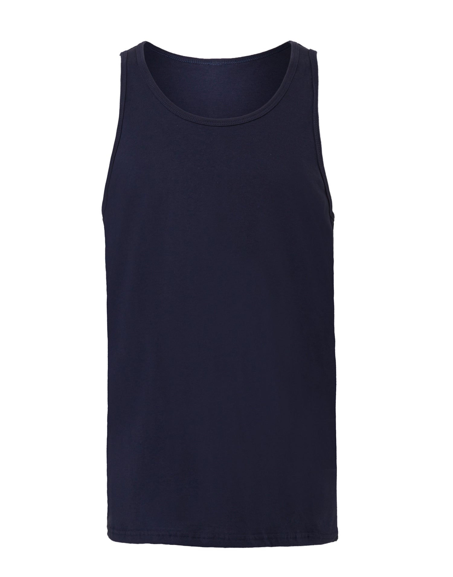 Bella Canvas Unisex Jersey Tank CA3480 - Navy - Customisable T-Shirts