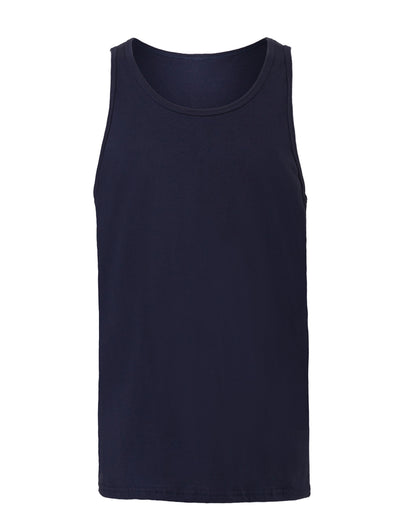 Bella Canvas Unisex Jersey Tank CA3480 - Navy - Customisable T-Shirts