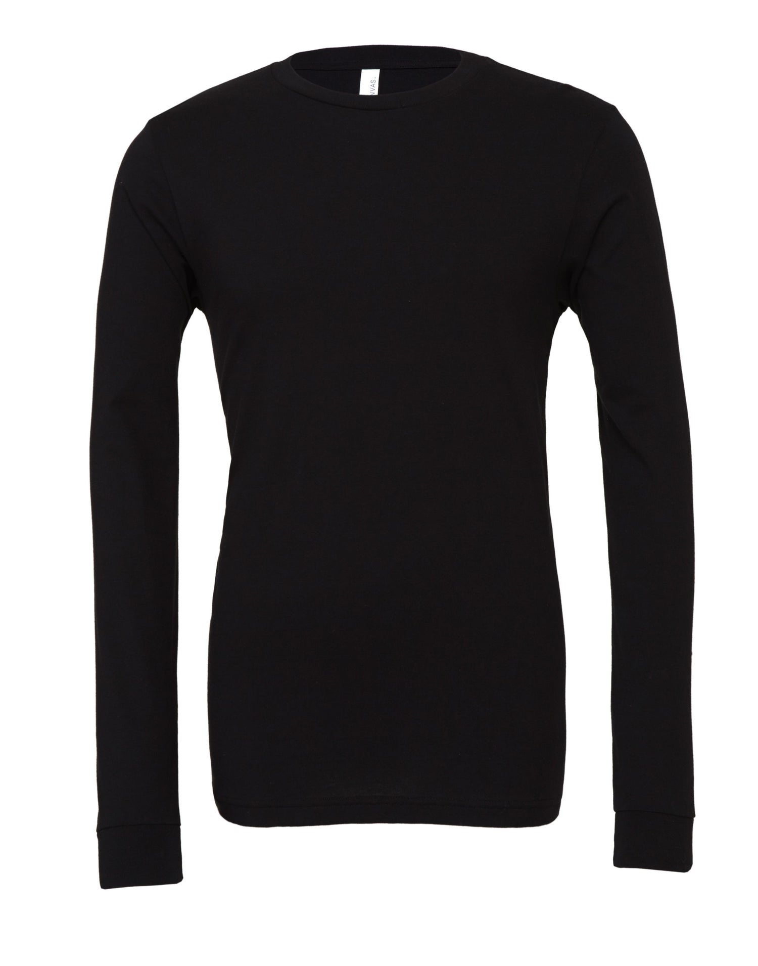 Bella Canvas Unisex Jersey LS Tee CA3501 - Black - Customisable