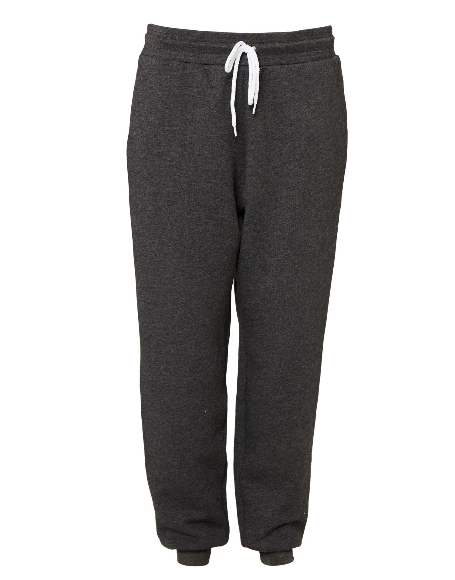 Bella Canvas Unisex Jogger Sweatpants ca3727 - Dark Grey Heather - Customisable Joggers