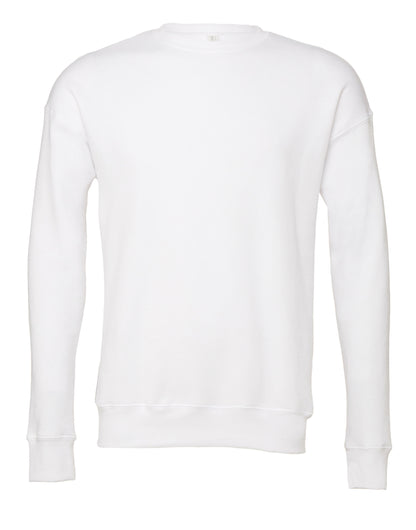 Bella Canvas Unisex Drop Shoulder Fleece Sweat ca3945 - - Customisable Outerwear