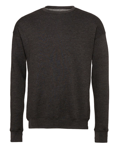 Bella Canvas Unisex Drop Shoulder Fleece Sweat ca3945 - - Customisable Outerwear