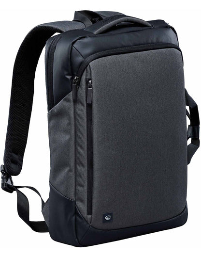 Stormtech Road Warrior Computer Pack 3 - Graphite Grey Black O S - Customisable Bags