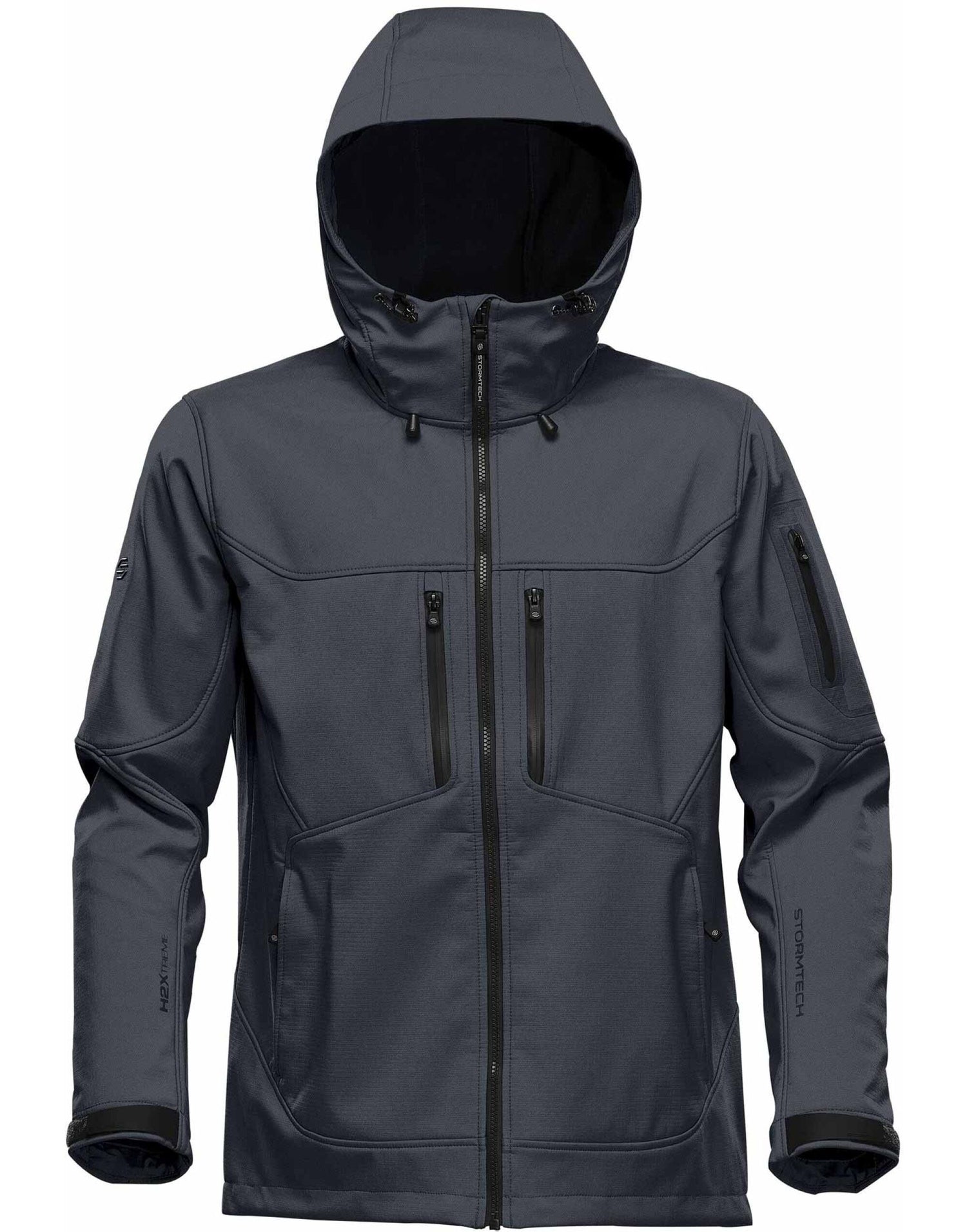 Stormtech Mens Epsilon 2 Softshell hr-1 - Charcoal Twill - Customisable Jacket