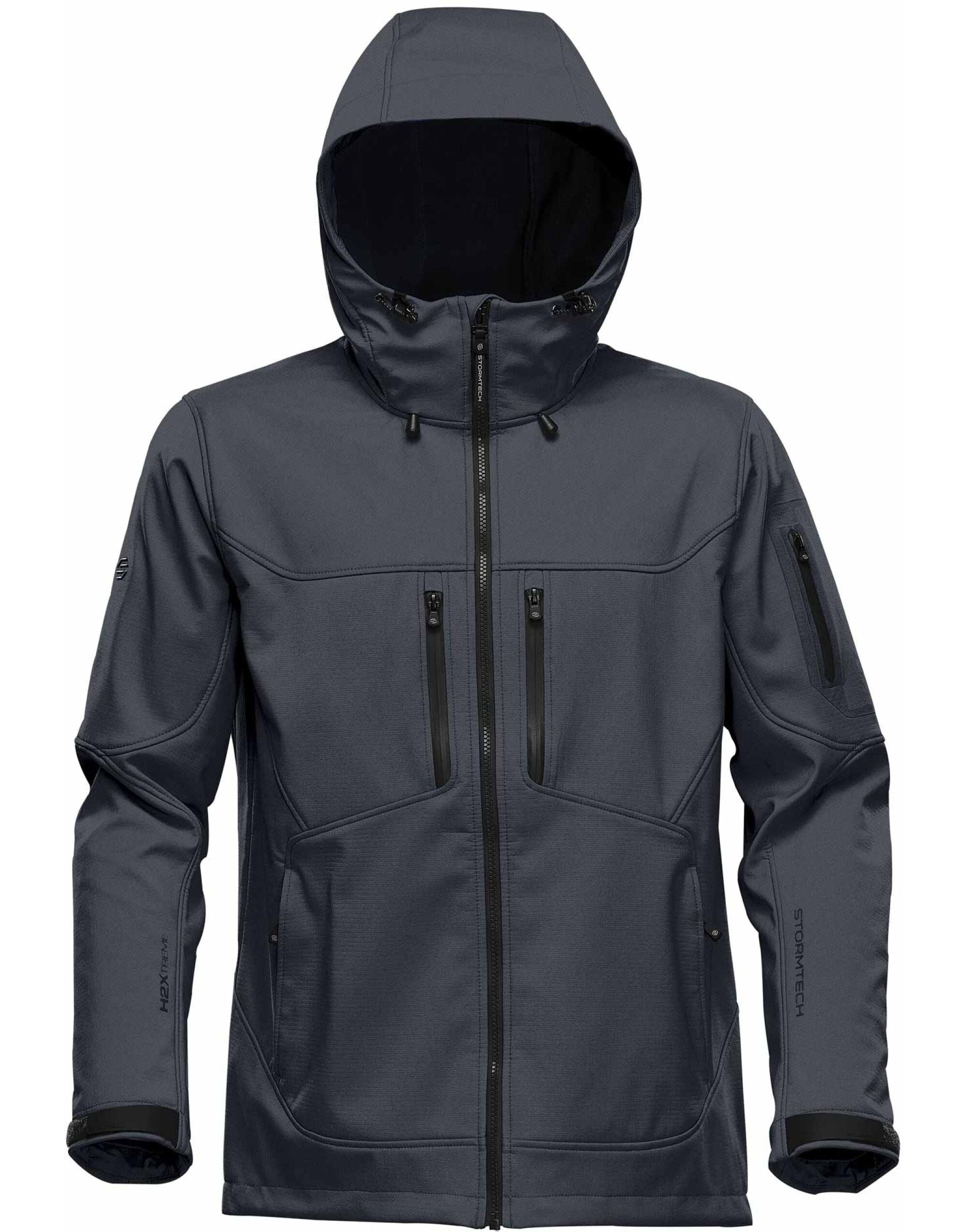 Stormtech Mens Epsilon 2 Softshell hr-1 - Charcoal Twill - Customisable Jacket