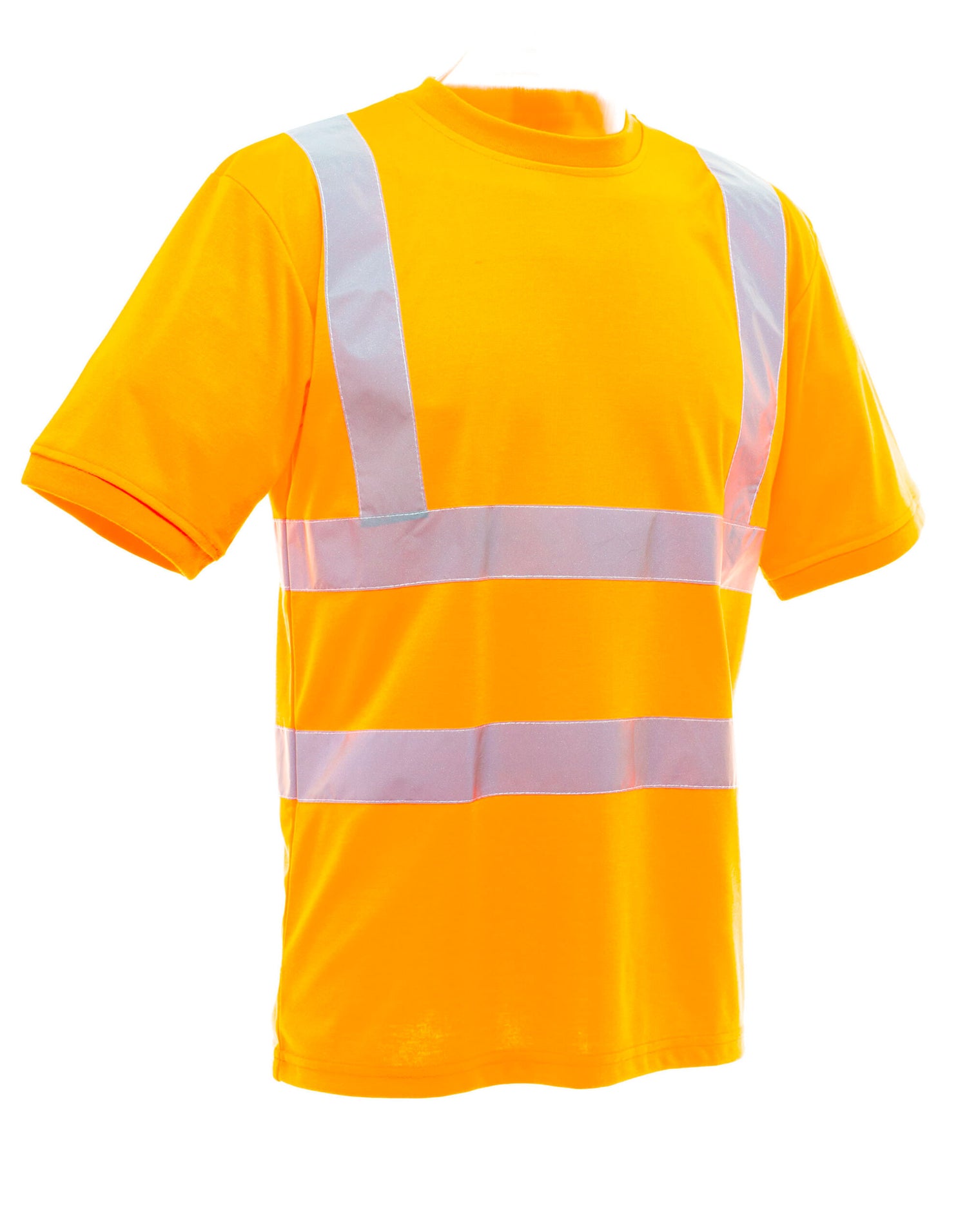 Yoko HV Short Sleeve T Shirt hvj410 - Hi Vis Orange - Customisable Hi-Vis T-Shirts