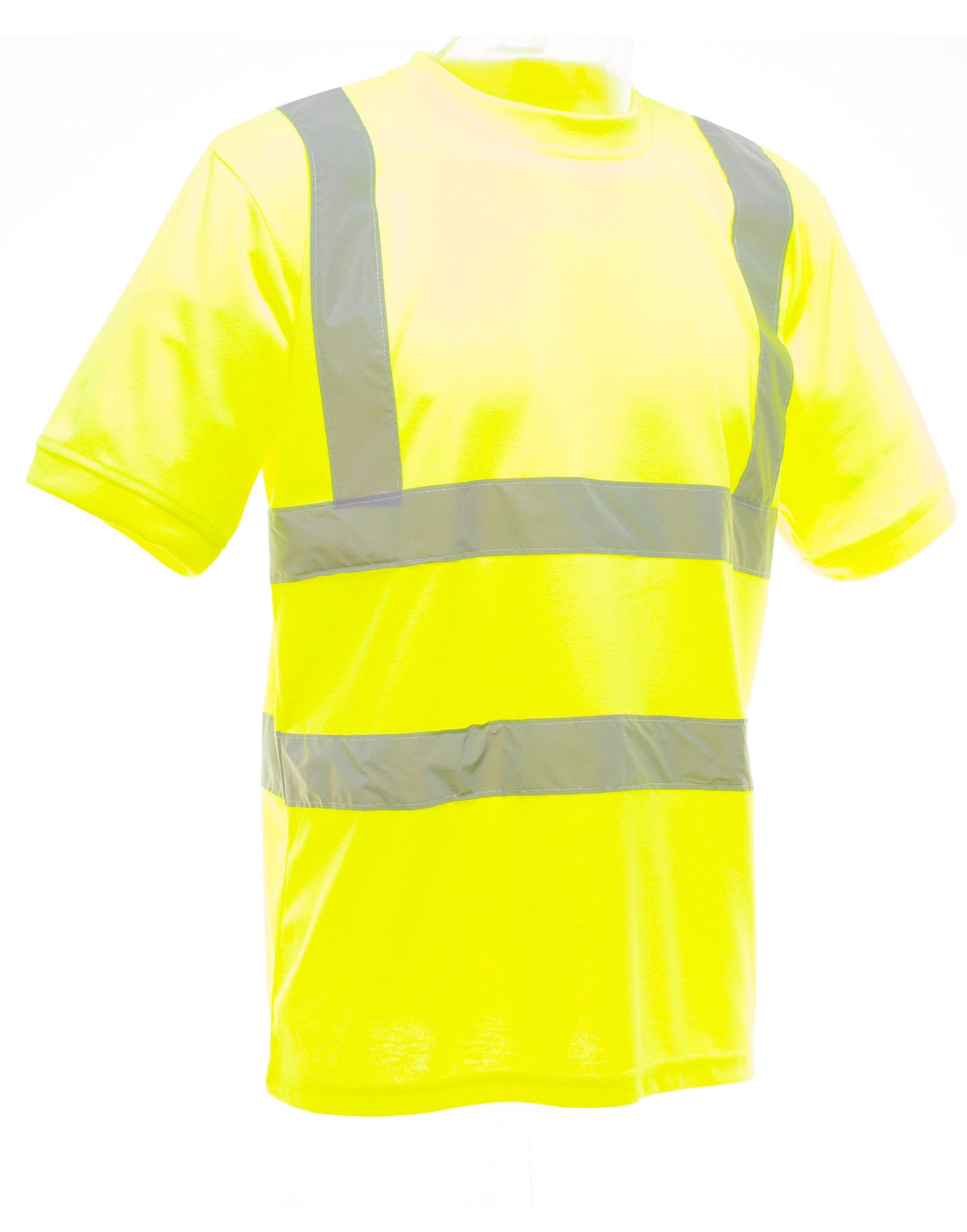 Yoko HV Short Sleeve T Shirt hvj410 - Hi-Vis Yellow - Customisable Hi-Vis T-Shirts
