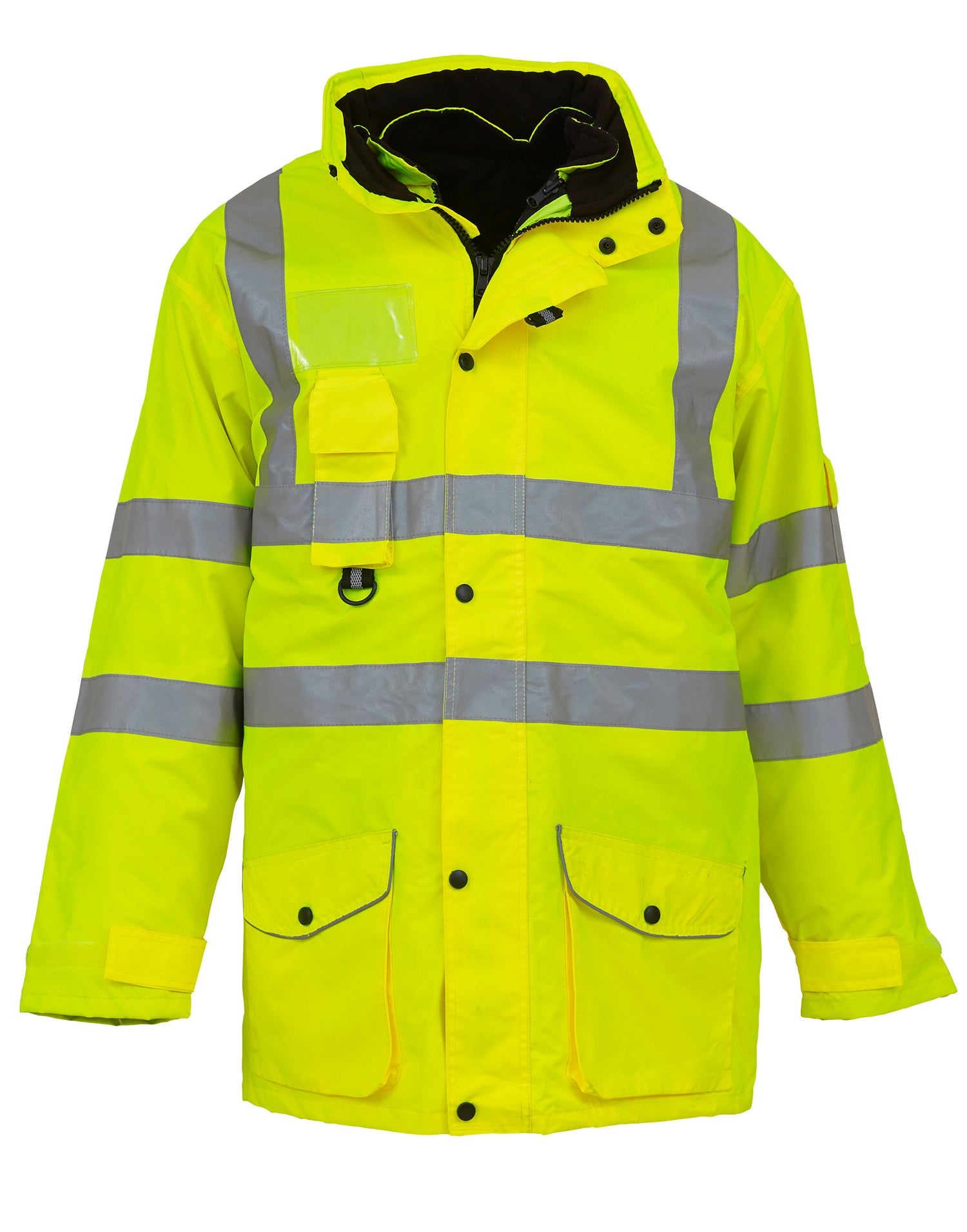 Yoko HV Multi Function 7 In 1 Jacket hvp711 - Hi Vis Yellow - Customisable Jackets