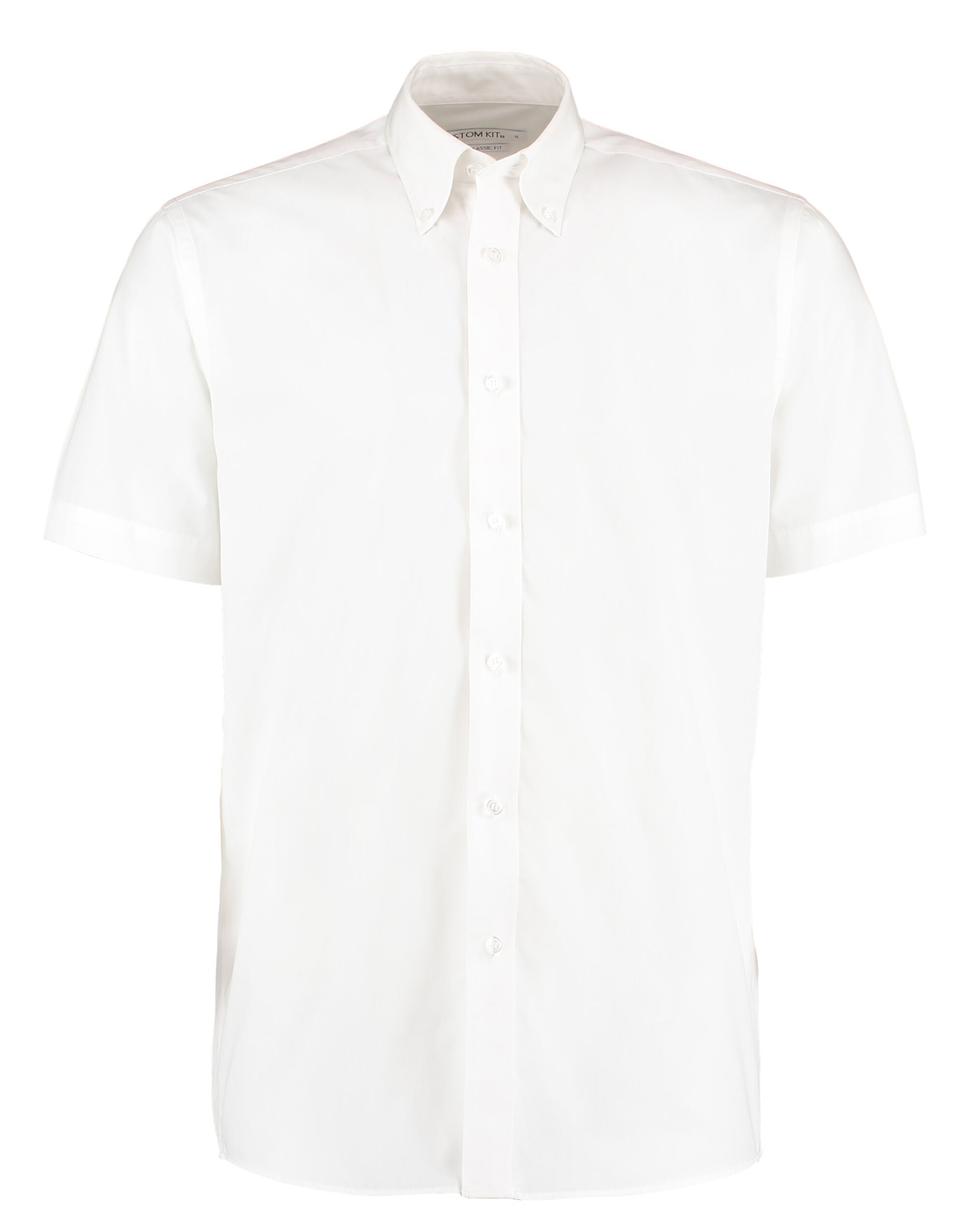 Kustom Kit Mens SS Workforce Shirt KK100 - White - Customisable Corporate Wear