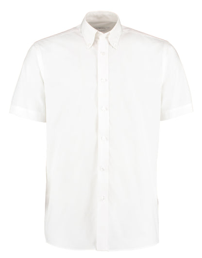 Kustom Kit Mens SS Workforce Shirt KK100 - White - Customisable Corporate Wear