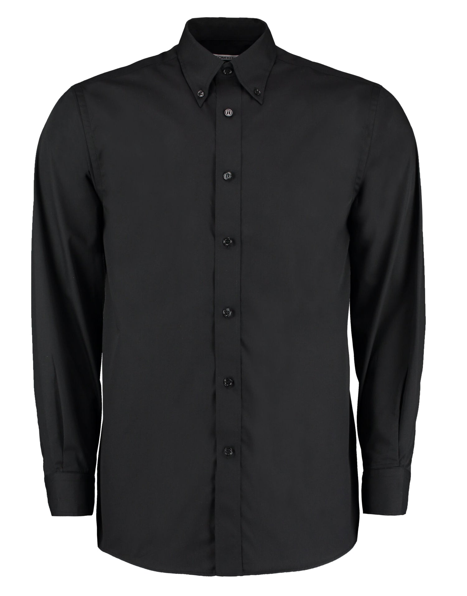 Kustom Kit Mens LS Workforce Shirt KK140 - Black - Customisable Corporate Wear