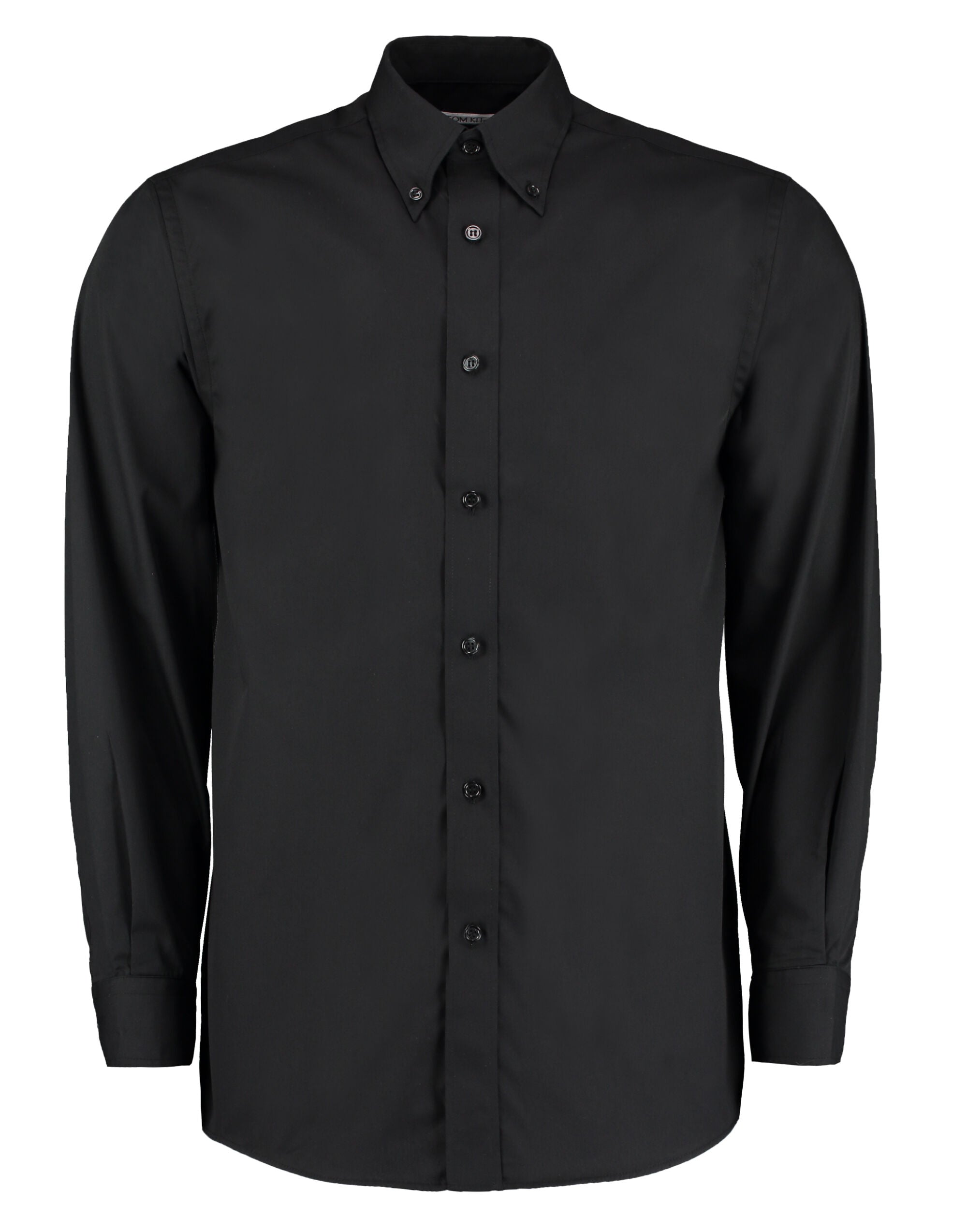 Kustom Kit Mens LS Workforce Shirt KK140 - Black - Customisable Corporate Wear