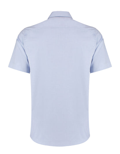 Kustom Kit Mens SS Tailored Oxford Shirt KK187 - - Customisable Corporate Wear