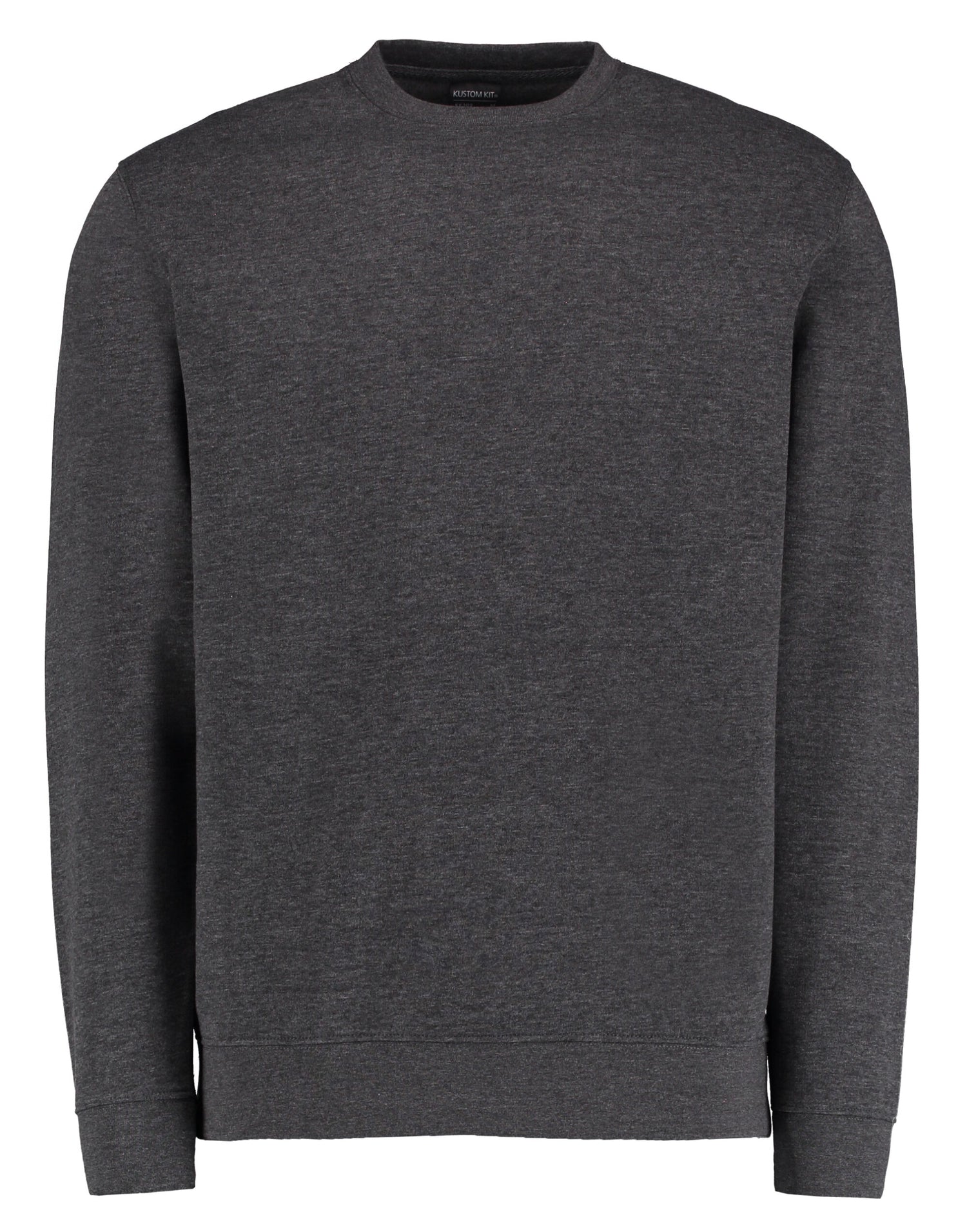 Kustom Kit Mens Superwash Sweatshirt KK302 - Dark Grey Marl - Customisable Sweatshirts
