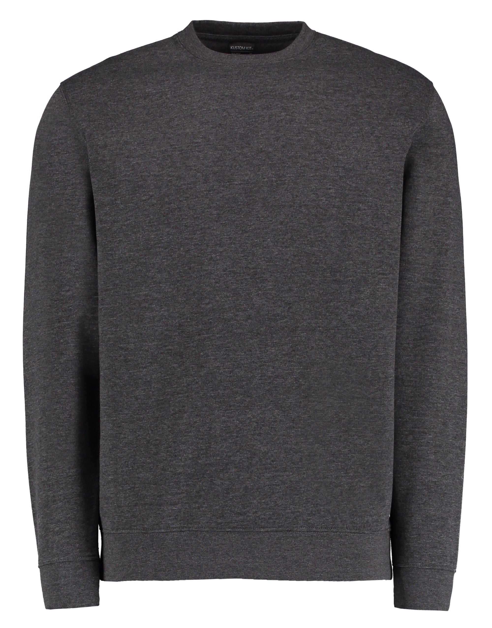 Kustom Kit Mens Superwash Sweatshirt KK302 - Dark Grey Marl - Customisable Sweatshirts