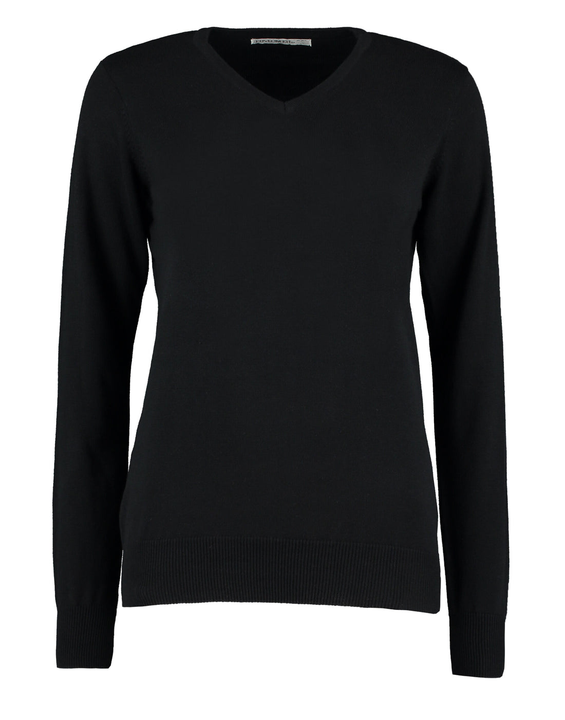 Kustom Kit Ladies Arundel V Neck Sweater KK353 - Black - Customisable Corporate Wear