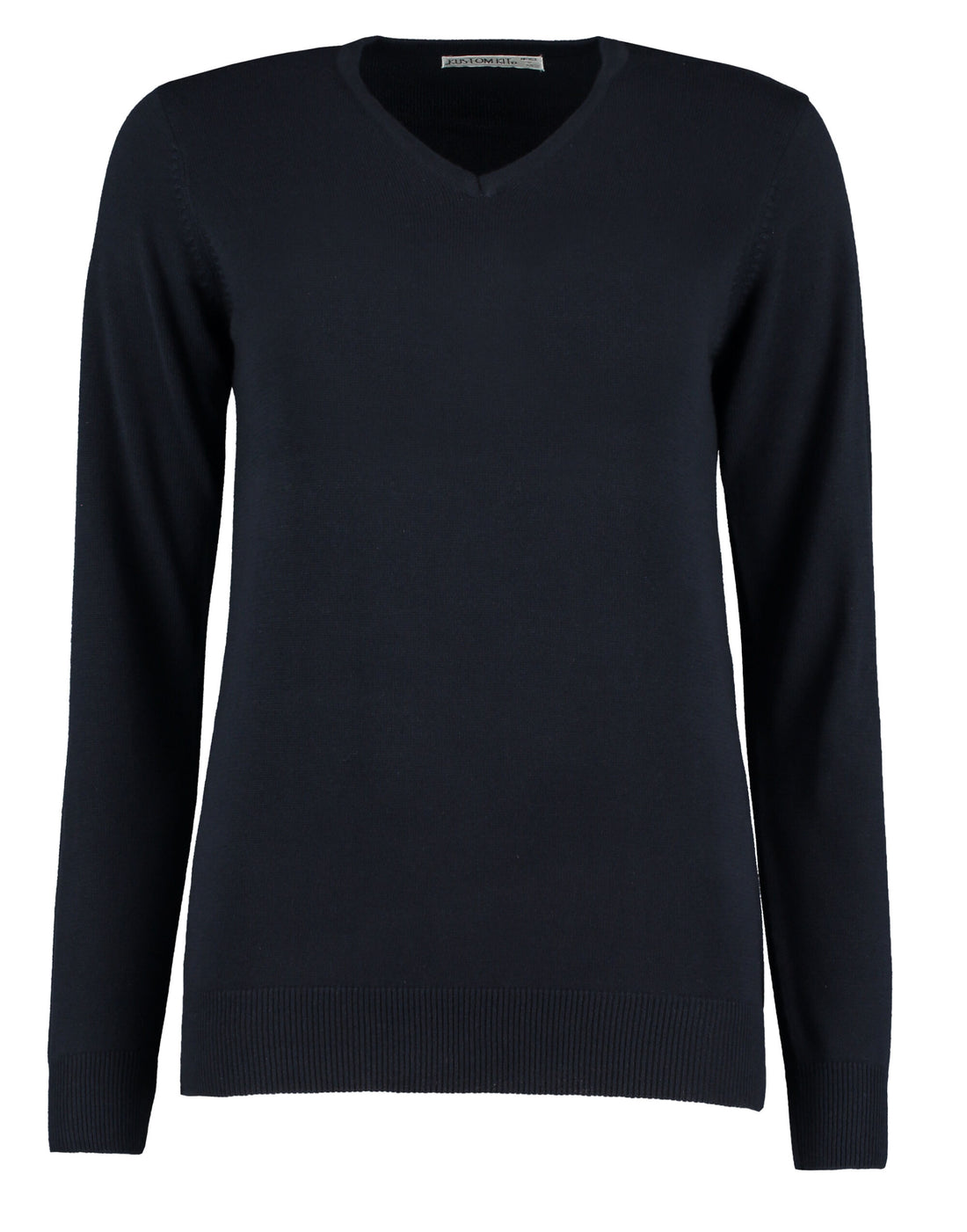 Kustom Kit Ladies Arundel V Neck Sweater KK353 - Navy - Customisable Corporate Wear