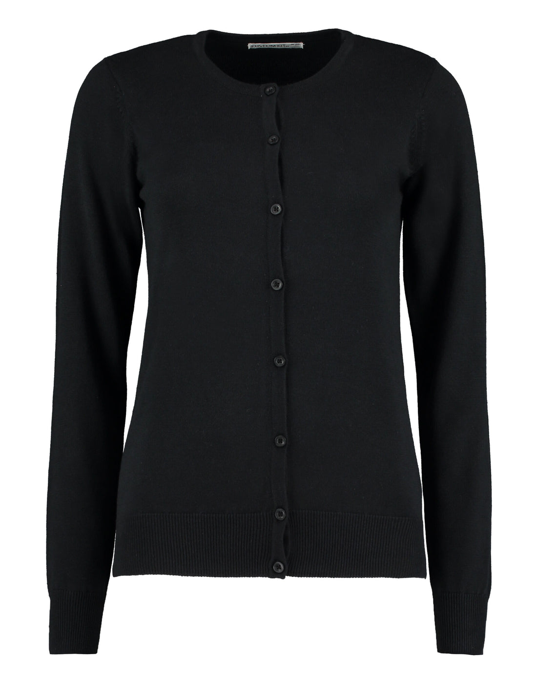 Kustom Kit Lady Arundel Crew Cardigan KK355 - Black - Customisable Sweatshirt