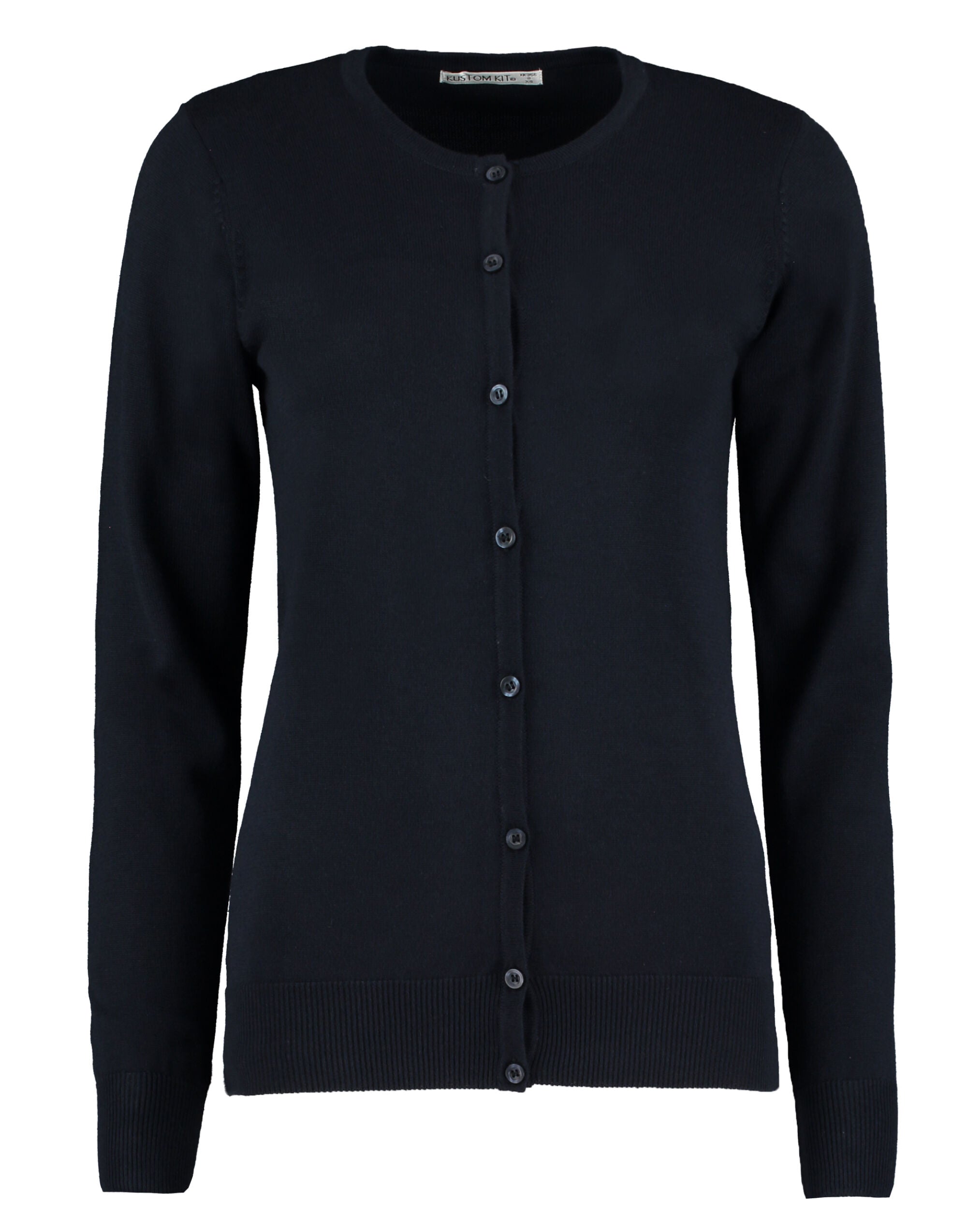 Kustom Kit Lady Arundel Crew Cardigan KK355 - Navy - Customisable Sweatshirt