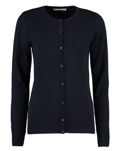 Kustom Kit Lady Arundel Crew Cardigan KK355 - Navy - Customisable Sweatshirt
