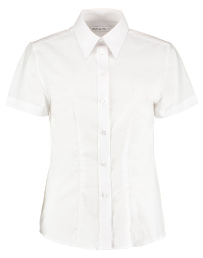 Kustom Kit Ladies SS Workwear Shirt KK360 - White - Customisable Shirts