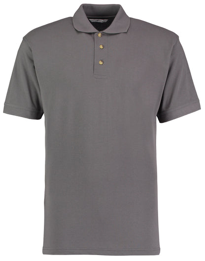 Kustom Kit Mens Workwear Superwash Polo KK400 - Charcoal - Customisable Polos
