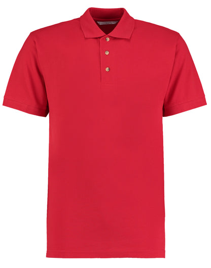 Kustom Kit Mens Workwear Superwash Polo KK400 - Red - Customisable Polos