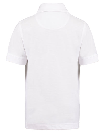Kustom Kit Kids Klassic Superwash Polo KK406 - White - Customisable Polos