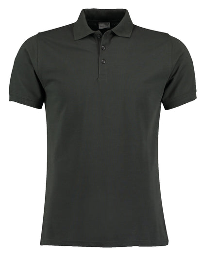 Kustom Kit Mens Slim Superwash Polo KK413 - Graphite - Customisable Polos