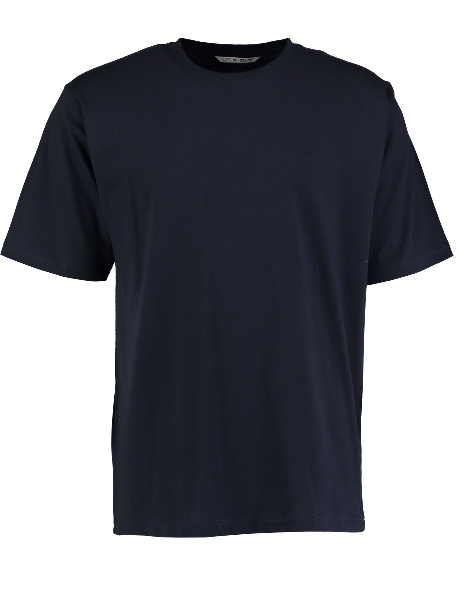 Kustom Kit Mens Classic Fit Hunky Tee KK500 - Navy - Customisable T-Shirts