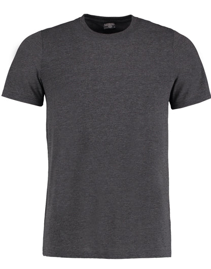 Kustom Kit Mens Fashion Superwash Tee KK504 - Dark Grey Marl - Customisable T-Shirts
