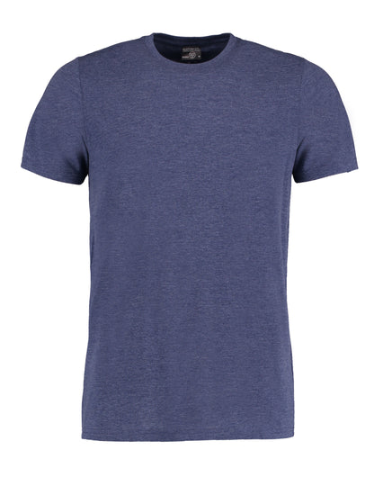 Kustom Kit Mens Fashion Superwash Tee KK504 - Denim Marl - Customisable T-Shirts