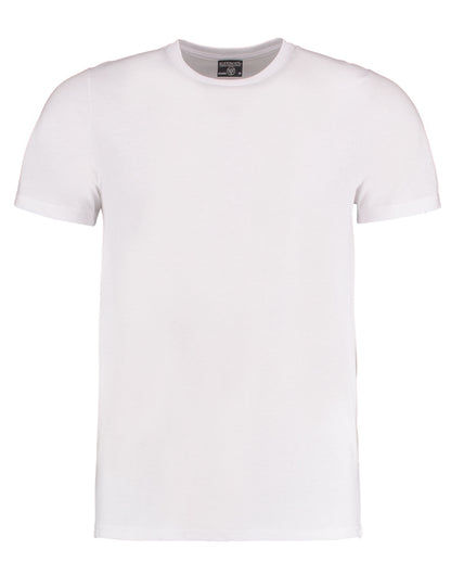 Kustom Kit Mens Fashion Superwash Tee KK504 - White - Customisable T-Shirts