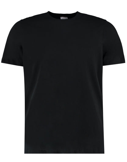 Kustom Kit Mens Fashion Fit Cotton Tee KK507 - Black - Customisable T-Shirts