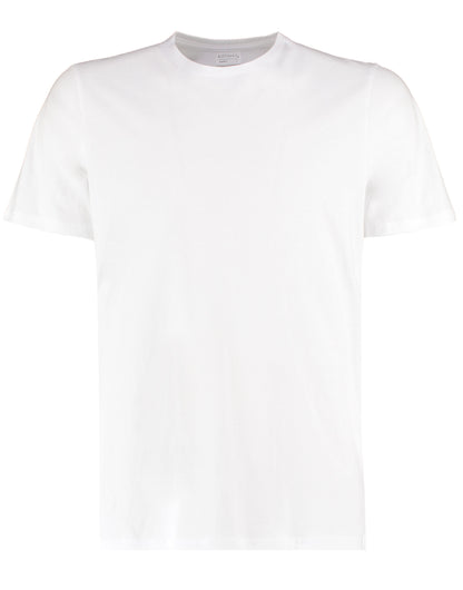 Kustom Kit Mens Fashion Fit Cotton Tee KK507 - White - Customisable T-Shirts
