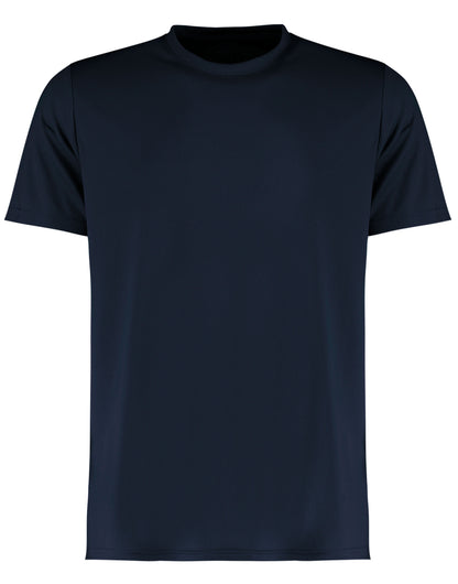 Kustom Kit Mens Cooltex Micro Mesh Tee KK555 - Navy - Customisable T-Shirts