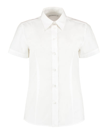Kustom Kit Lady Clasic S Workforce Shirt KK728 - White - Customisable Shirts