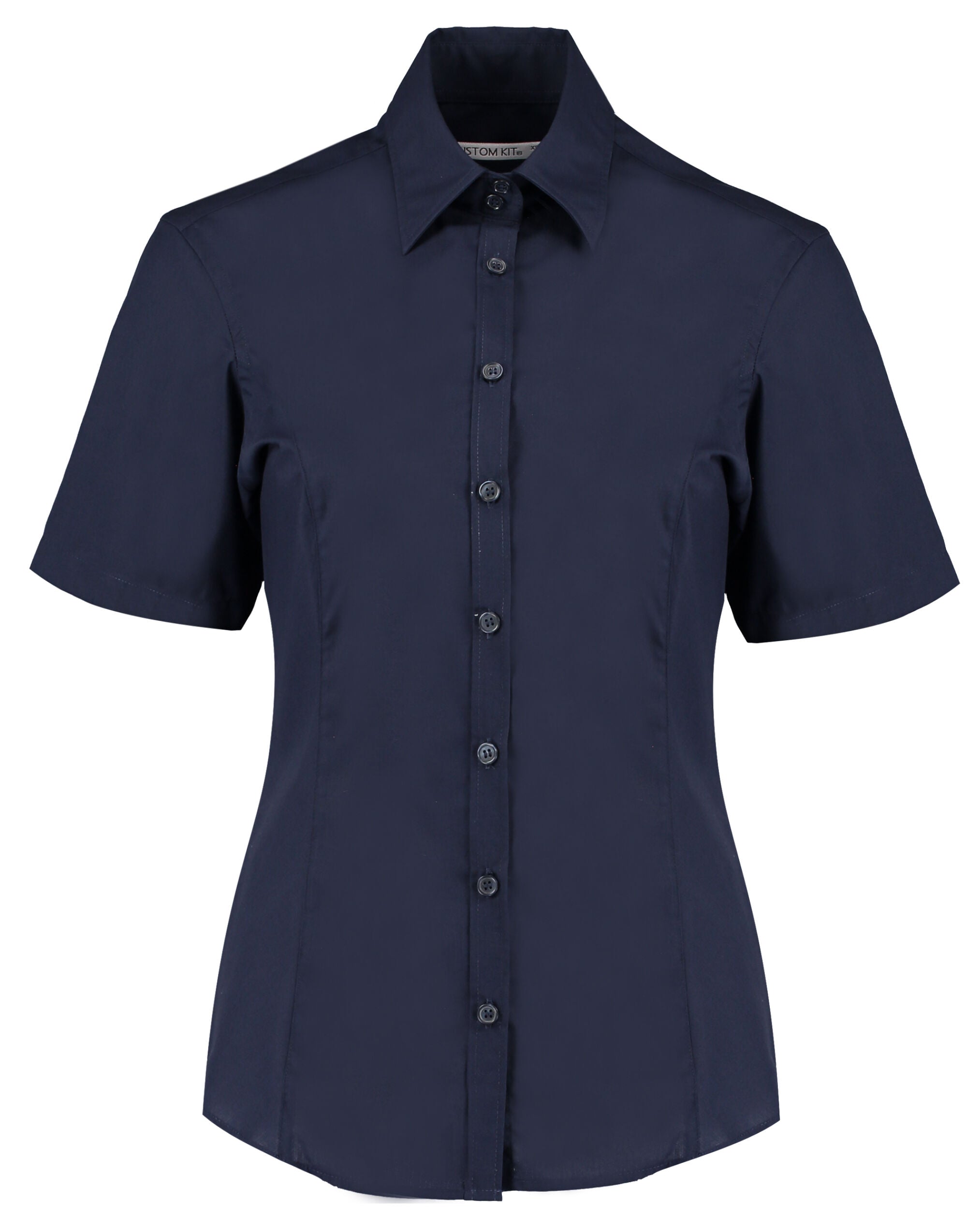 Kustom Kit Lady Tailor SS Business Shirt kk742f - - Customisable Shirts