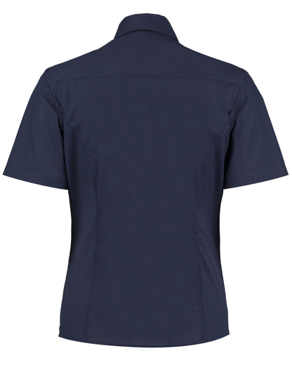 Kustom Kit Lady Tailor SS Business Shirt kk742f - - Customisable Shirts