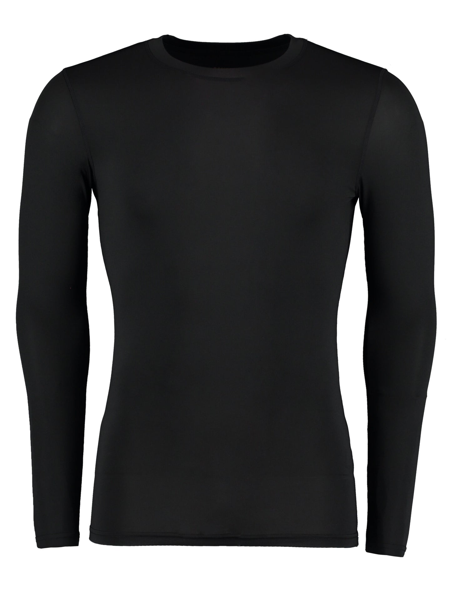 Kustom Kit Mens Warmtex LS Baselayer kk979 - Black - Customisable Sportswear