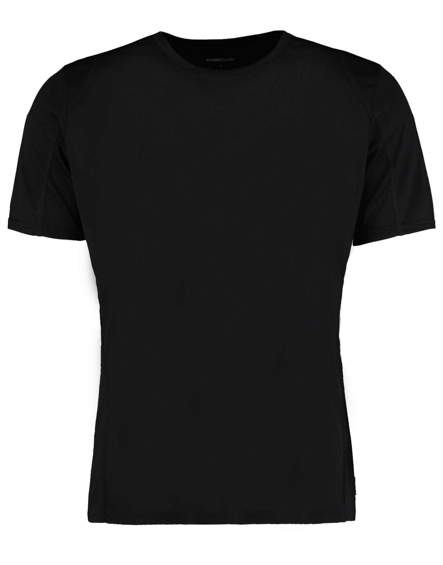 Kustom Kit Mens Cooltex Contrast Tee KK991 - Black Black - Customisable Sportswear