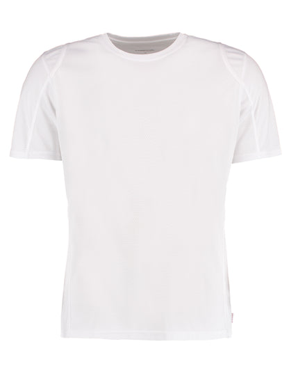 Kustom Kit Mens Cooltex Contrast Tee KK991 - White White - Customisable Sportswear