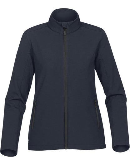 Stormtech Womens Orbiter Softshell 1w - Navy Carbon - Customisable Jacket