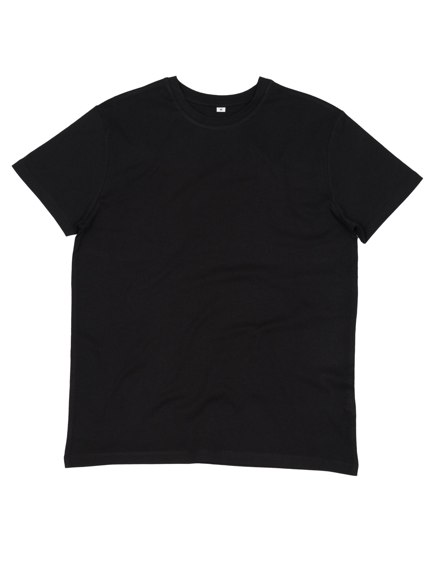 Mantis Mens EShort Sleeveential Organic T M01 - Black - Customisable T-Shirts