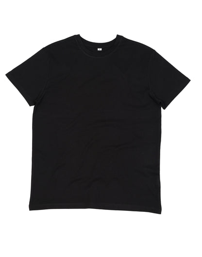 Mantis Mens EShort Sleeveential Organic T M01 - Black - Customisable T-Shirts